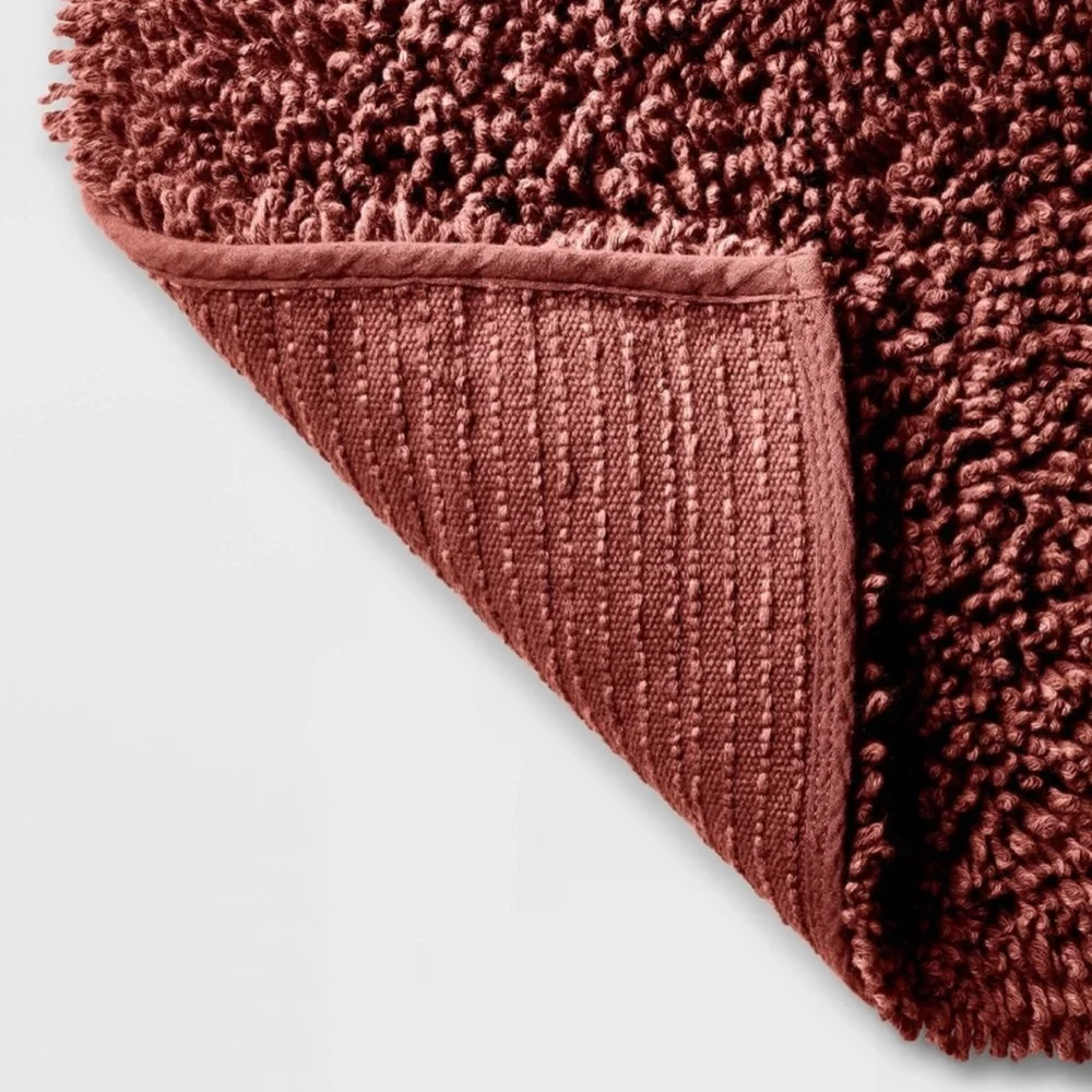 Casaluna Melange Looped Bath Rug Clay  21” x 34” - Target